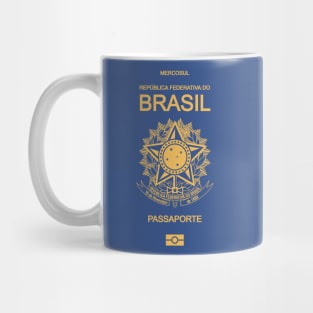 Brazil passport Mug